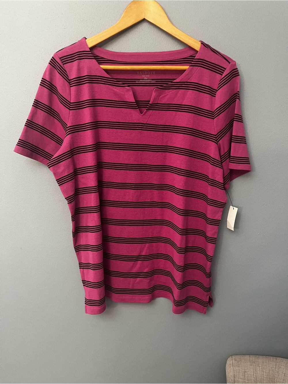 NWT Talbots Striped T-Shirt